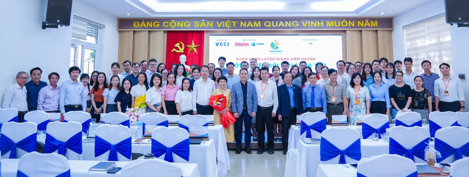 Khai mạc Khóa huấn luyện Giảng viên nguồn khởi nghiệp đổi mới sáng tạo